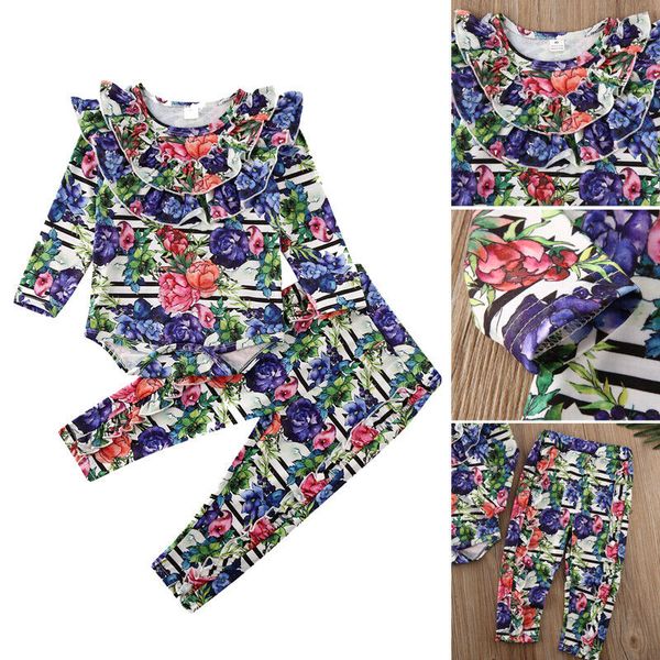 clothing sets born fashion kids baby girl clothes floral romper long pants leggings outfits set 2pcs 0-24m, White
clothing sets born fashion kids baby girl clothes floral romper long pants leggings outfits set 2pcs 0-24m, White