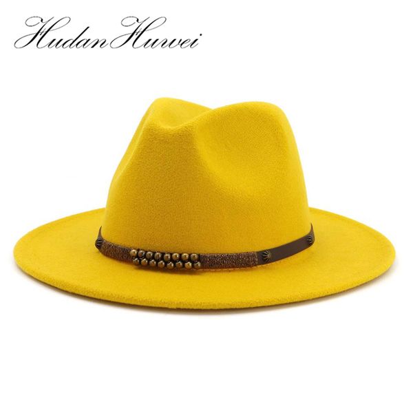 fashion men women wide brim wool felt jazz fedora hats british style trilby party formal panama cap black yellow dress hat ly191228, Blue;gray
fashion men women wide brim wool felt jazz fedora hats british style trilby party formal panama cap black yellow dress hat ly191228, Blue;gray
