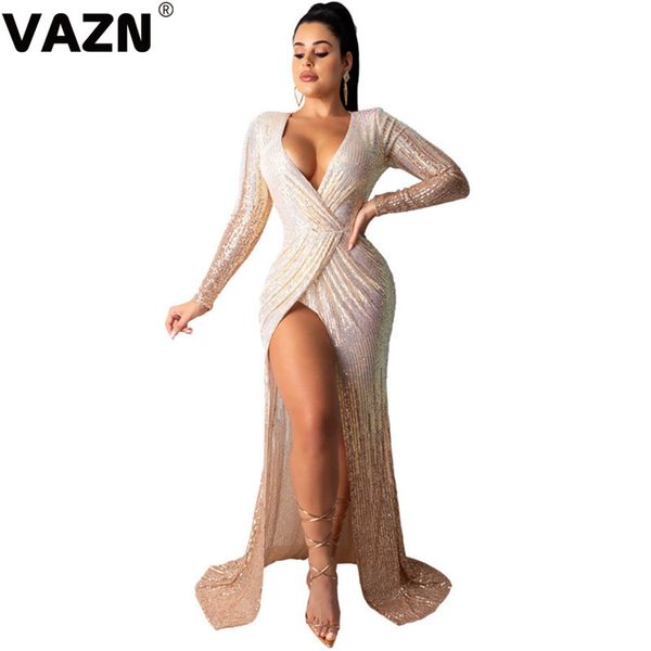 vazn osm5309 new sell well untidy high-end party style full sleeve elastic waist collection women thin mermaid maxi dress, Black;pink
vazn osm5309 new sell well untidy high-end party style full sleeve elastic waist collection women thin mermaid maxi dress, Black;pink