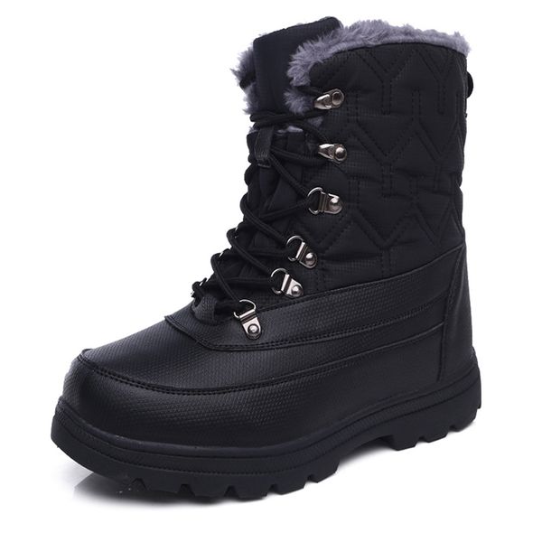 snow boots men winter shoes warm non-slip boots retro men tide tooling shoes fashion male, Black
snow boots men winter shoes warm non-slip boots retro men tide tooling shoes fashion male, Black