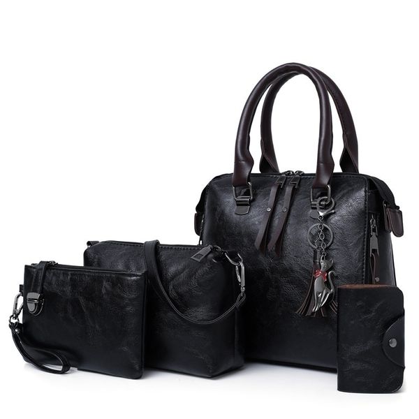 4 pcs/set women composite bags set pu leather purse and shoulder bags set handle handbags retro women bag
4 pcs/set women composite bags set pu leather purse and shoulder bags set handle handbags retro women bag