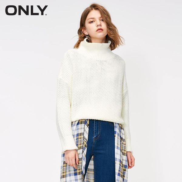 only autumn new simpe loose solid color sweater | 118313504, White;black
only autumn new simpe loose solid color sweater | 118313504, White;black