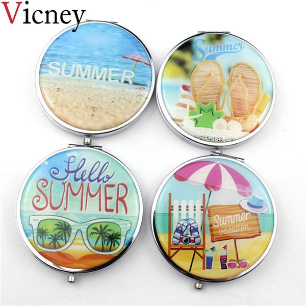 vicney new arrival beach series mini makeup mirror foldable fashion practical pocket make-up mirror ladies girls birthday gift
vicney new arrival beach series mini makeup mirror foldable fashion practical pocket make-up mirror ladies girls birthday gift