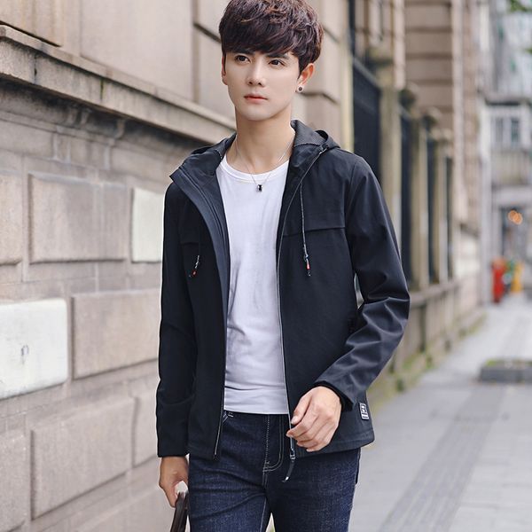 2017 spring and autumn new style korean-style trend casual coat young men's slim fit versatile jacket men's, Black;brown
2017 spring and autumn new style korean-style trend casual coat young men's slim fit versatile jacket men's, Black;brown