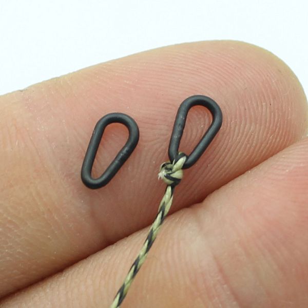 40pcs carp fishing accessory rig rings oval rig ring tear drop link loop carp fishing tackle making anti glare black tackle
40pcs carp fishing accessory rig rings oval rig ring tear drop link loop carp fishing tackle making anti glare black tackle