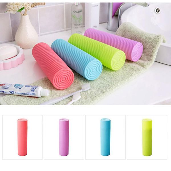 new portable utility toothbrush holder toothpaste tower plastic tooth case cover cup bath travel outdoor personal clean tool wh0514
new portable utility toothbrush holder toothpaste tower plastic tooth case cover cup bath travel outdoor personal clean tool wh0514