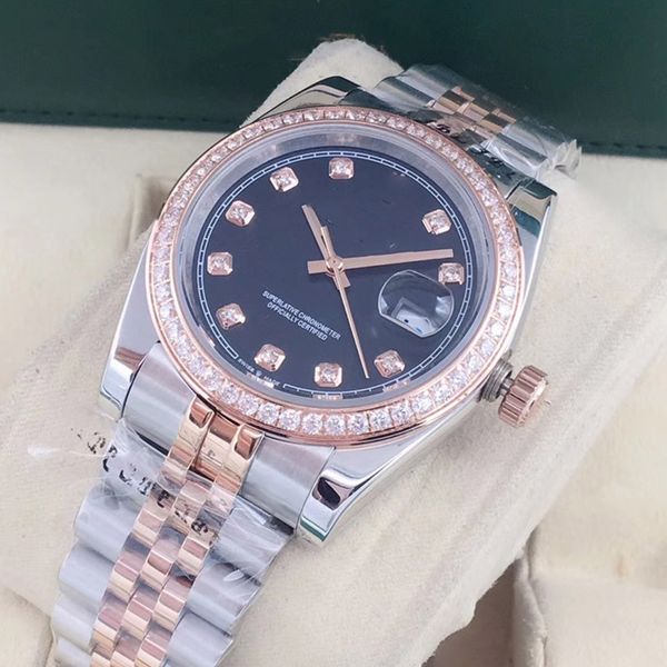 luxury 36mm big mechanical automatic men watch magnifier stainless steel solid clasp watches wristwatches mens watch designer president rjvr, Slivery;brown
luxury 36mm big mechanical automatic men watch magnifier stainless steel solid clasp watches wristwatches mens watch designer president rjvr, Slivery;brown