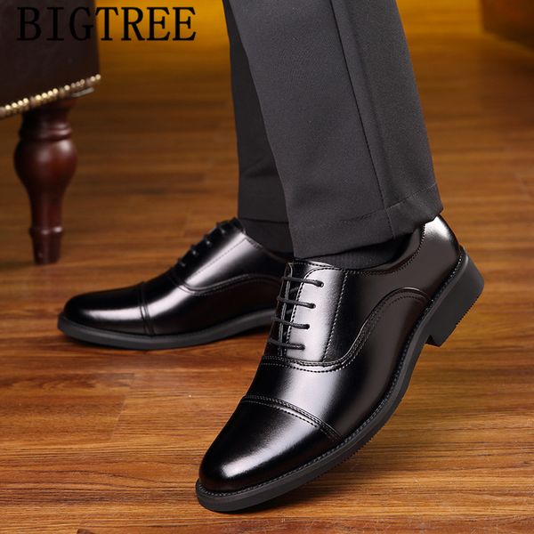 business shoes men oxford leather office shoes men classic coiffeur formal brown chaussure homme sapato social sepatu, Black
business shoes men oxford leather office shoes men classic coiffeur formal brown chaussure homme sapato social sepatu, Black