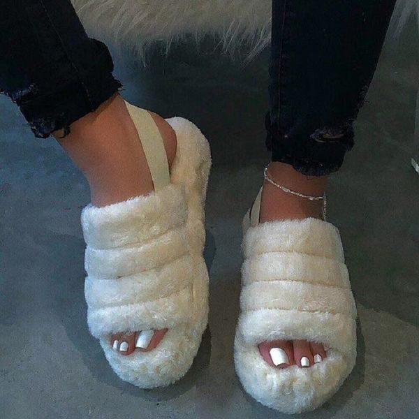 new design spring new manufacturers wholesale comfortable wild fur slippers imitation fur sandals wholesale large size slippers, Black
new design spring new manufacturers wholesale comfortable wild fur slippers imitation fur sandals wholesale large size slippers, Black