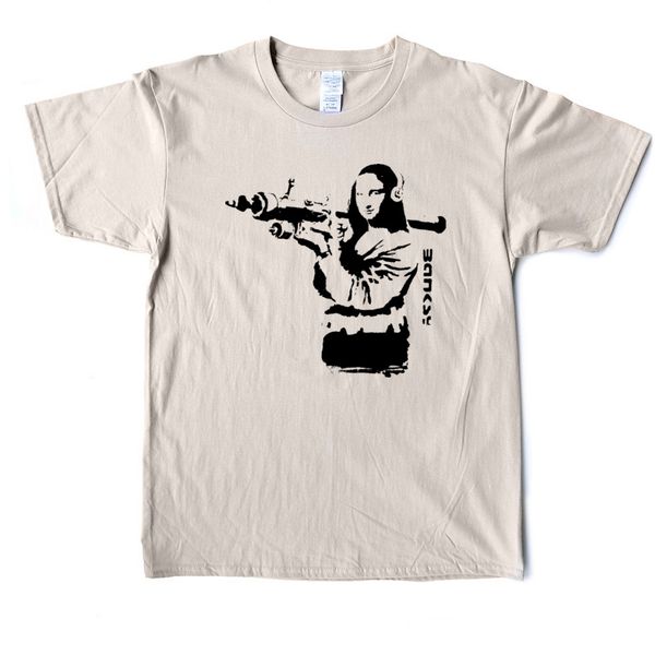 rpg banksy mona lisa funny da vinci men's t shirt cotton street t-shirt round neck short sleeve street tees shirt casual printed, White;black
rpg banksy mona lisa funny da vinci men's t shirt cotton street t-shirt round neck short sleeve street tees shirt casual printed, White;black