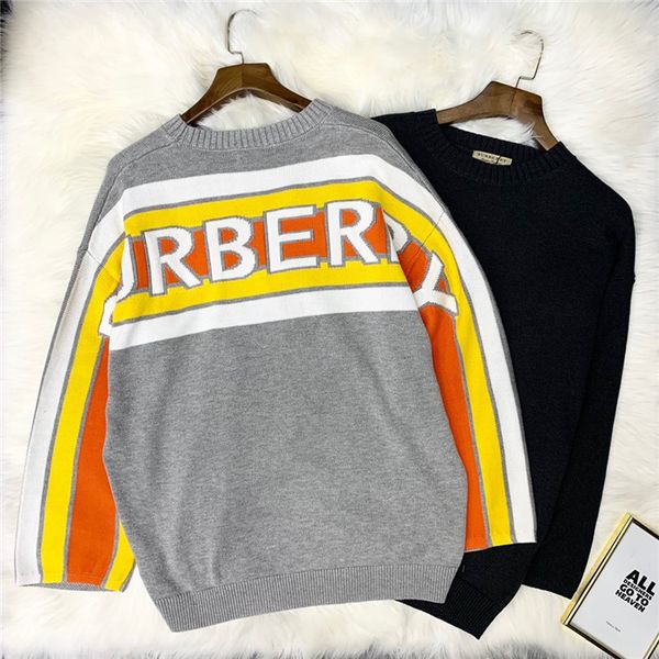 19fw luxurious brands design bbr back letters wool sweater pullover men women fashion casual streetwear sweatshirts outdoor shirts, Gray;blue
19fw luxurious brands design bbr back letters wool sweater pullover men women fashion casual streetwear sweatshirts outdoor shirts, Gray;blue