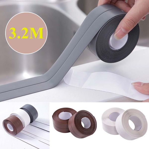 3.2m self adhesive bath and wall sealing strip sink basin edge trim kitchen waterproof oil-proof flexible pvc sealing strip
3.2m self adhesive bath and wall sealing strip sink basin edge trim kitchen waterproof oil-proof flexible pvc sealing strip