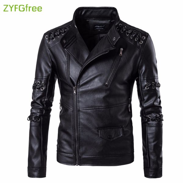 new motorcycle jacket pu leather men vintage retro moto faux punk leather jackets motorcycle clothing coats slim fit size g31, Black;brown
new motorcycle jacket pu leather men vintage retro moto faux punk leather jackets motorcycle clothing coats slim fit size g31, Black;brown
