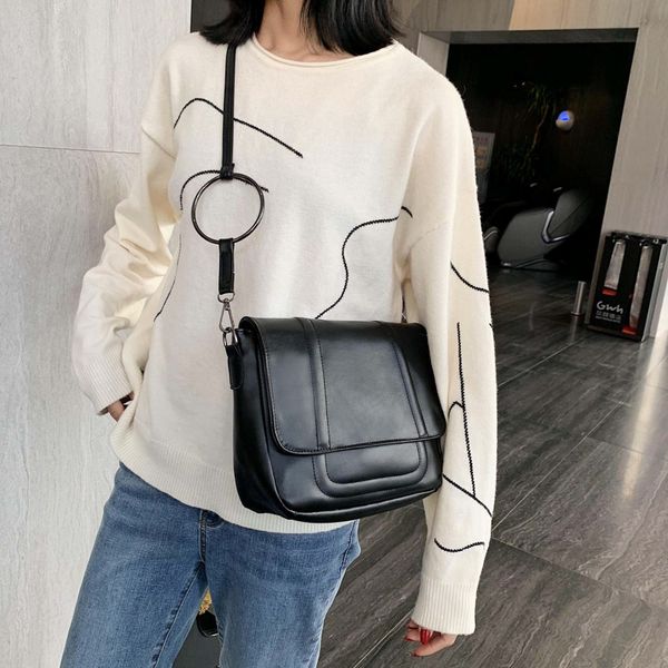 2020 new women's crossbody bag fashionable and versatile simple niche ladies saddle bag
2020 new women's crossbody bag fashionable and versatile simple niche ladies saddle bag