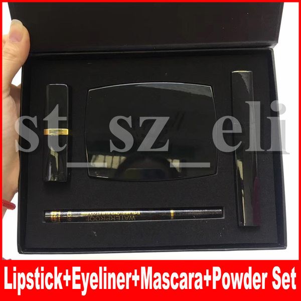 famous makeup set lipstick eyeliner face powder with puff mascara 4 in 1 make up kit
famous makeup set lipstick eyeliner face powder with puff mascara 4 in 1 make up kit