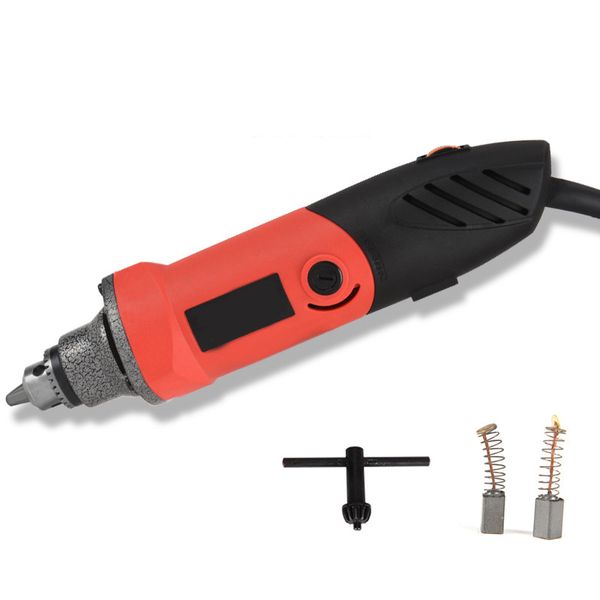 

eleg-220v 500w mini electric die grinder accessories regulating speed drill grinding machine milling polishing rotary tool eu pl