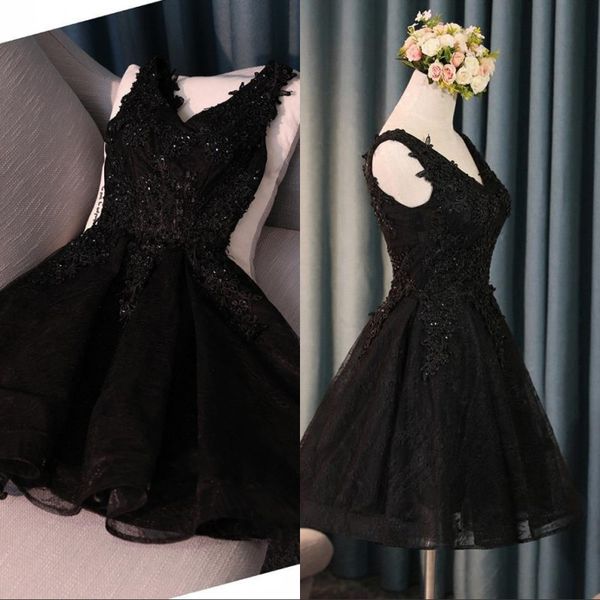 little black cocktail party dresses 2019 designed new a line short v neck backless appliques sequins homecoming prom dress
little black cocktail party dresses 2019 designed new a line short v neck backless appliques sequins homecoming prom dress