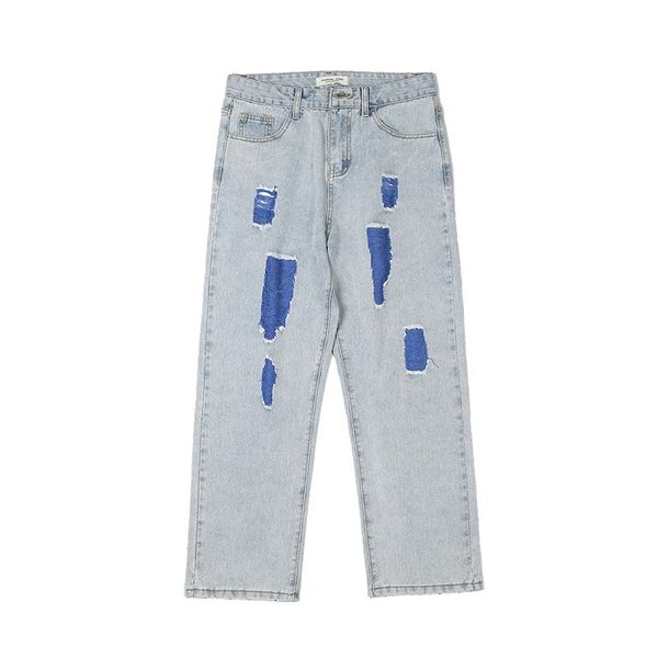 men holes jeans, Blue
men holes jeans, Blue