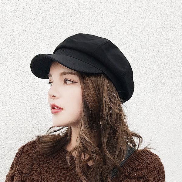 retro black grey autumn winter beret hats herringbone tweed warm winter octagonal hat fashion women wool blend newsboy caps, Black;white
retro black grey autumn winter beret hats herringbone tweed warm winter octagonal hat fashion women wool blend newsboy caps, Black;white