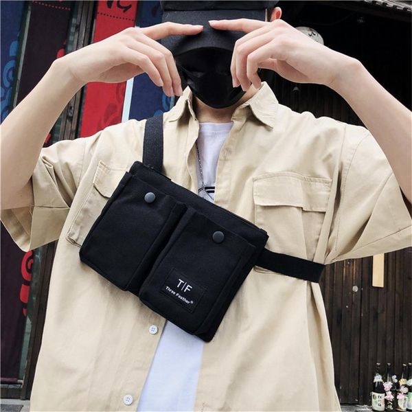 tide waist pack handbag youth men pure color casual tote outdoor bag canvas handbag zipper shoulder bag messenger
tide waist pack handbag youth men pure color casual tote outdoor bag canvas handbag zipper shoulder bag messenger