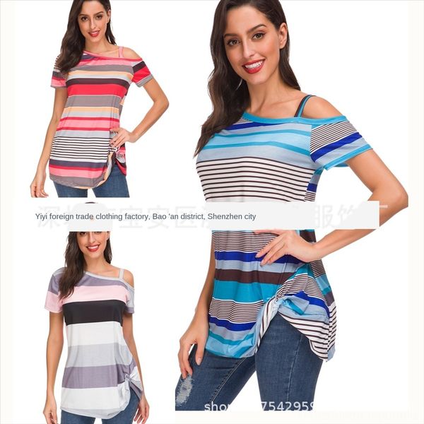 2019 summer women's clothing kink printed short-sleeved shoulder 2019 summer women's clothing kink printed t-shirt short-sleeved s, White
2019 summer women's clothing kink printed short-sleeved shoulder 2019 summer women's clothing kink printed t-shirt short-sleeved s, White