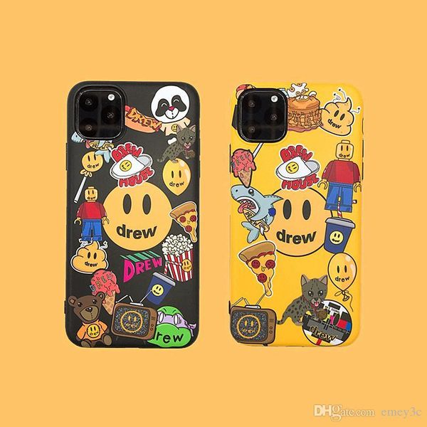 new luxury design fashion drew house soft phone case for iphone se x xs max xr 11 pro max phone cover for iphone 7 8 plus smiley face cover
new luxury design fashion drew house soft phone case for iphone se x xs max xr 11 pro max phone cover for iphone 7 8 plus smiley face cover