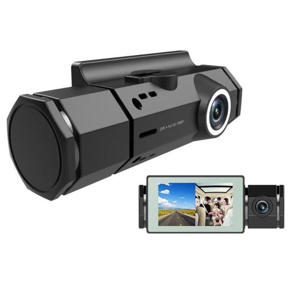 j1 hd 1080p seamless loop recording car dvr camera dual lens gps track night vision dashboard cam selective audio recording
j1 hd 1080p seamless loop recording car dvr camera dual lens gps track night vision dashboard cam selective audio recording