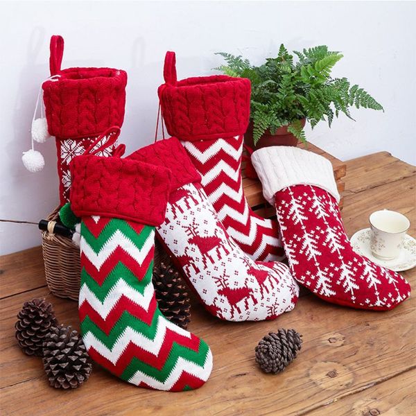 knitted christmas stockings xmas tree hanging candy gift bag festival holiday decor ornaments
knitted christmas stockings xmas tree hanging candy gift bag festival holiday decor ornaments