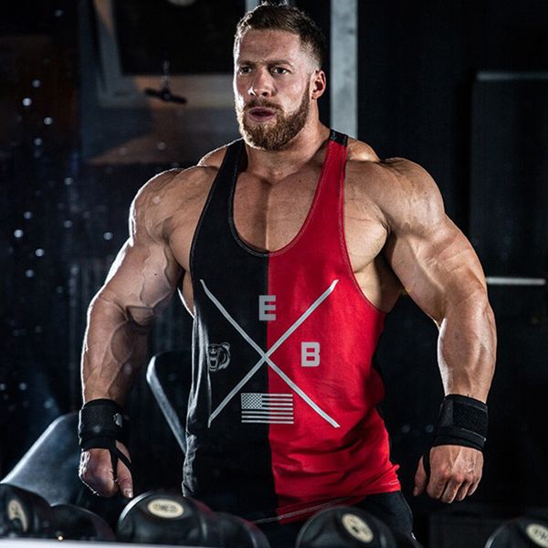 2019 new bodybuilding tank gyms fitness sleeveless shirt sweat-absorbing and breathable vest male summer singlet undershirt, White;black
2019 new bodybuilding tank gyms fitness sleeveless shirt sweat-absorbing and breathable vest male summer singlet undershirt, White;black