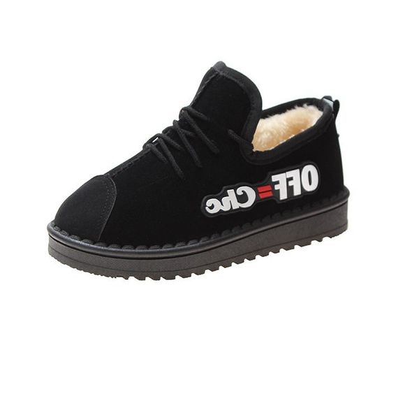 mhyonscotton shoes female students 2019 thick snow boots women's wild sets of feet winter warm shoes lazy thickening plus velvet, Black
mhyonscotton shoes female students 2019 thick snow boots women's wild sets of feet winter warm shoes lazy thickening plus velvet, Black