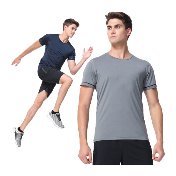 mens quick dry running tshirts training gym workout tees bodybuilding nylon man shirts grey man sports short sleeve, Black;blue
mens quick dry running tshirts training gym workout tees bodybuilding nylon man shirts grey man sports short sleeve, Black;blue
