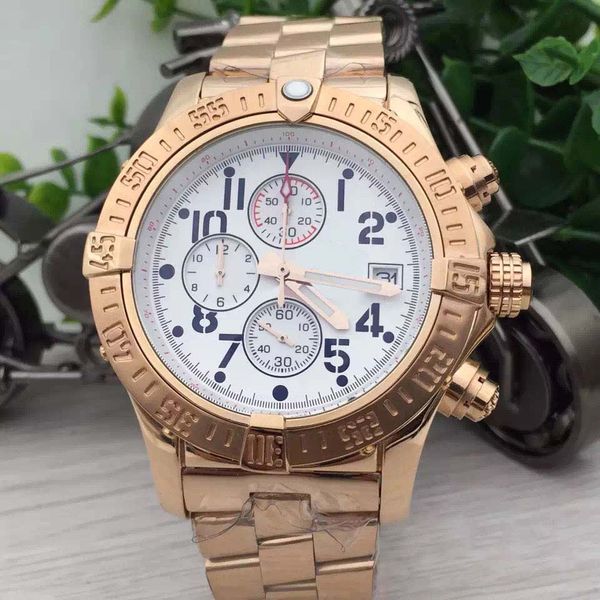 white dial yellow gold watch super avenger satch quartz br mens watches 48mm outdoor rotatable stainless steel bezel men wristwatches, Slivery;brown
white dial yellow gold watch super avenger satch quartz br mens watches 48mm outdoor rotatable stainless steel bezel men wristwatches, Slivery;brown