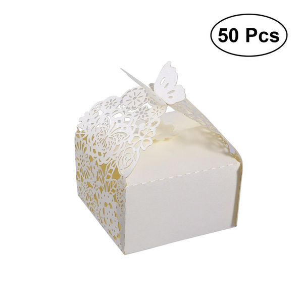50pcs hollow die-cut butterfly favor boxes wedding candy boxes wedding gift - white
50pcs hollow die-cut butterfly favor boxes wedding candy boxes wedding gift - white