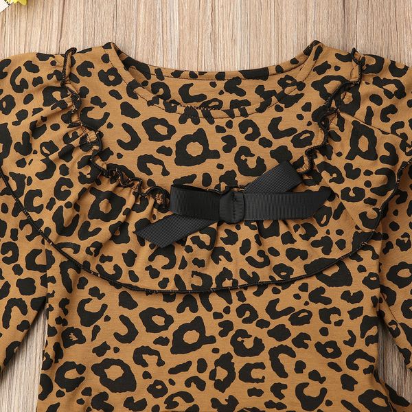 autumn infant kids baby girls clothes sets leopard print ruffles long sleeve +pants 2pcs clothes, White
autumn infant kids baby girls clothes sets leopard print ruffles long sleeve +pants 2pcs clothes, White