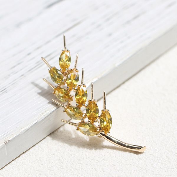 copper wheat 4.7*1.5cm brooches for women and men fashion wedding brooch gift scarf pins, Gray
copper wheat 4.7*1.5cm brooches for women and men fashion wedding brooch gift scarf pins, Gray