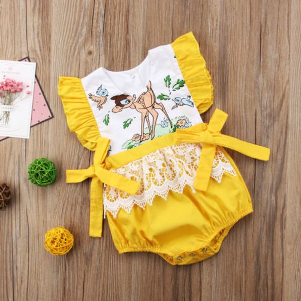 2018 new newborn kids baby girls fairy lace romper jumpsuit outfit clothes 0-24m, Blue
2018 new newborn kids baby girls fairy lace romper jumpsuit outfit clothes 0-24m, Blue