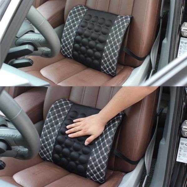 12v electric car lumbar support pillow massage lumbar pillow car seat back relaxation waist support cushion relieve pain
12v electric car lumbar support pillow massage lumbar pillow car seat back relaxation waist support cushion relieve pain