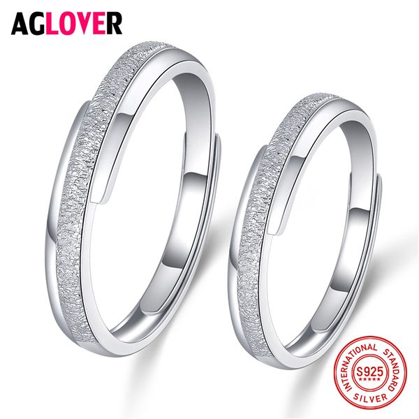 2pcs 925 sterling silver couple scrub process rings for women men wedding engagement lovers jewelry, Golden;silver
2pcs 925 sterling silver couple scrub process rings for women men wedding engagement lovers jewelry, Golden;silver