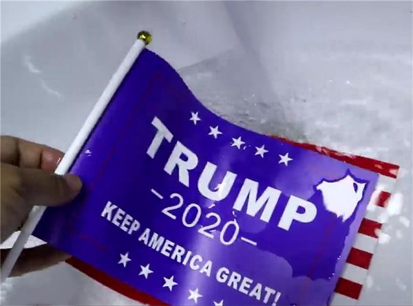 trump 2020 flag us american election flags waterproof paper hand waving flag president donald banner garden flags party favors e3307
trump 2020 flag us american election flags waterproof paper hand waving flag president donald banner garden flags party favors e3307