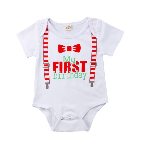 2018 newborn birthday toddler baby boy clothes short sleeves bodysuit jumpsuit cute summer outfit, Blue
2018 newborn birthday toddler baby boy clothes short sleeves bodysuit jumpsuit cute summer outfit, Blue
