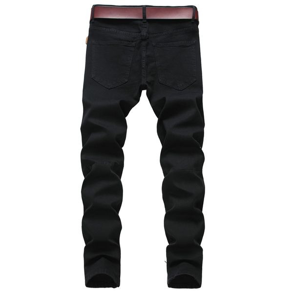 kancoold pencil pants casual hole midweight skinny jeans men new fashion personality ripped zipper stretch denim trousers d23, Black
kancoold pencil pants casual hole midweight skinny jeans men new fashion personality ripped zipper stretch denim trousers d23, Black