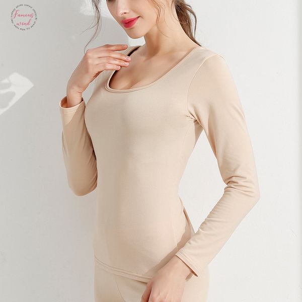 new t shirt women long sleeve winter tees o neck t shirts for women thermal underwear female t shirt camisas femininas, White
new t shirt women long sleeve winter tees o neck t shirts for women thermal underwear female t shirt camisas femininas, White