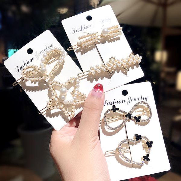 new women elegant geometric pearl rhinestone hair clip for girls sweet hairpin headbands barrettes kids fashion hair accessories, Slivery;white
new women elegant geometric pearl rhinestone hair clip for girls sweet hairpin headbands barrettes kids fashion hair accessories, Slivery;white