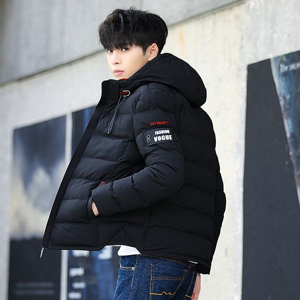 streetwear fashion winter jacket men hooded thick warm parka mens winter coat casual slim student male overcoat, Black
streetwear fashion winter jacket men hooded thick warm parka mens winter coat casual slim student male overcoat, Black