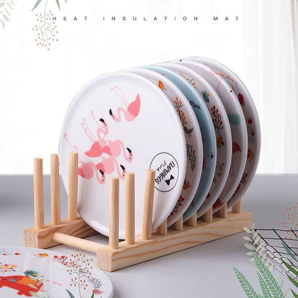 8pcs pads+1wooden shelf insulation pads household suit table mat kitchen dish tray heat resistant potholder anti-hot
8pcs pads+1wooden shelf insulation pads household suit table mat kitchen dish tray heat resistant potholder anti-hot