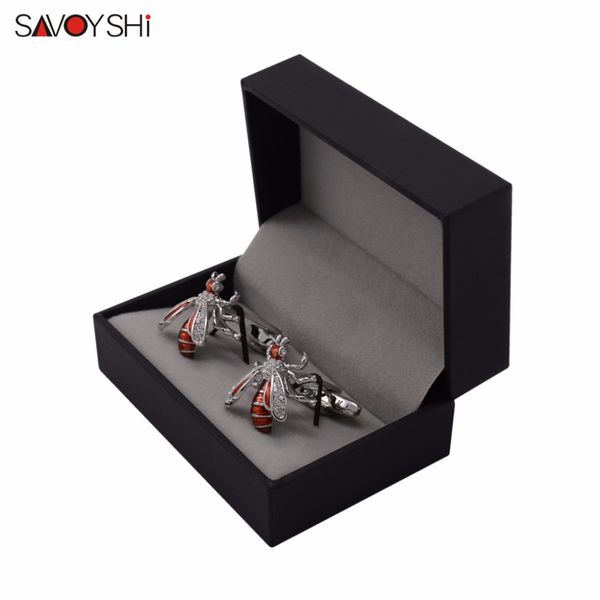 savoyshi novelty 3d bees cufflinks for mens shirt brand cuff bottons red enamel crystal animal cuff links fashion men jewelry, Silver;golden
savoyshi novelty 3d bees cufflinks for mens shirt brand cuff bottons red enamel crystal animal cuff links fashion men jewelry, Silver;golden