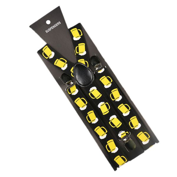 olome beer cup suspenders elastic men women 2.5cm wide suspenders gallus pants, Black;white
olome beer cup suspenders elastic men women 2.5cm wide suspenders gallus pants, Black;white