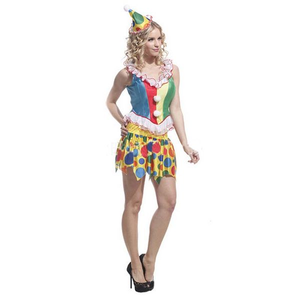 women circus clown cosplay clothes costumes masquerade female party carnival halloween fancy dress christmas purim, Silver
women circus clown cosplay clothes costumes masquerade female party carnival halloween fancy dress christmas purim, Silver