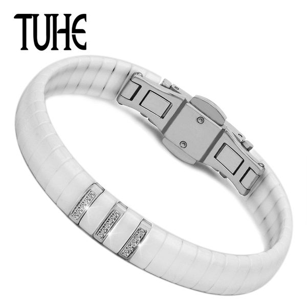 healthy smooth ceramic jewelry stainless steel silver color with black white ceramic bangle women bracelets & bangles for gifts, Golden;silver
healthy smooth ceramic jewelry stainless steel silver color with black white ceramic bangle women bracelets & bangles for gifts, Golden;silver