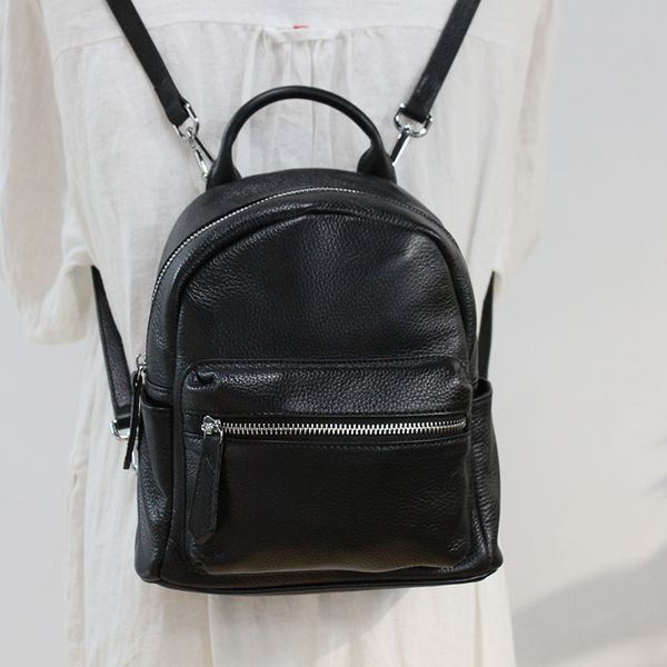 lady luxury small genuine leather black green brown backpack for female summer portable cowhide shoulder bag
lady luxury small genuine leather black green brown backpack for female summer portable cowhide shoulder bag